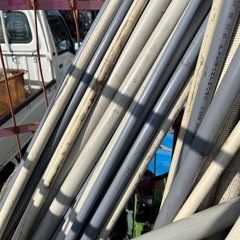 【引取り限定】塩ビ管 パイプ 下水道 DIY 端材 各種 用途様々 大量まとめ まとめて の画像