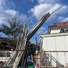 【引取り限定】塩ビ管 パイプ 下水道 DIY 端材 各種 用途様々 大量まとめ まとめて の画像