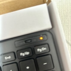 （お話し中）エレコム　USB無線接続　キーボードの画像