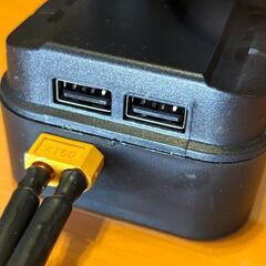 マキタ18V,14.4V対応 LED/USB充電/電源供給&極太ケーブル付きの画像