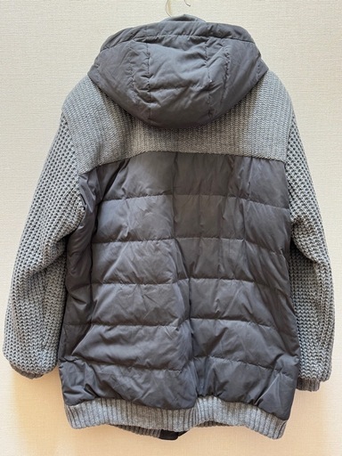 珍しいデザイン 元値58000円　セレクトショップ購入　ニットダウン
