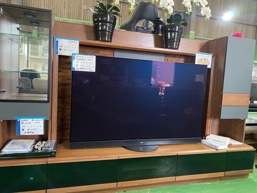 Panasonic,65インチ,有機EL,2023年式,テレビ台セット