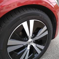 ボルボ純正ホイール４本　１７インチ 225/50R17 ブラックの画像