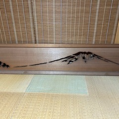 欄間額　絵画2点セットの画像