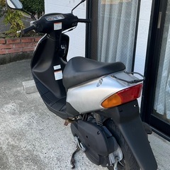 ＜動作・美品車＞希少・スズキ レッツ2・CA1PA・2スト・シルバー・原付バイクの画像