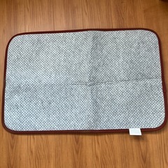 「新品未使用」花柄玄関マットの画像