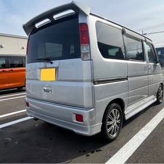 ホンダ　バモス❗️7.3万キロ❗️AT❗️社外ハンドル❗️の画像