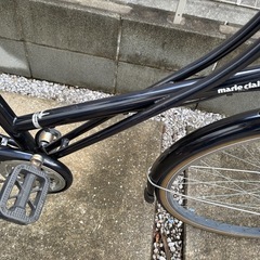 お取引中　自転車　26インチ　6段変速　マリクレール　定価40,000　ママチャリ　通学　籐カゴの画像