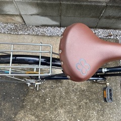 お取引中　自転車　26インチ　6段変速　マリクレール　定価40,000　ママチャリ　通学　籐カゴの画像