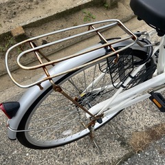 26インチ　ママチャリ自転車　オートライトの画像