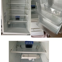 【本日限定価格相談可能！】　東芝 410L冷蔵庫　GR-K41GXV(ZW)　17年製の画像