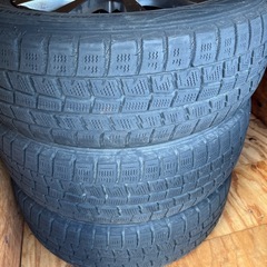 受け渡し決定フリードスパイク使用スタッドレスタイヤ、ホイールの画像