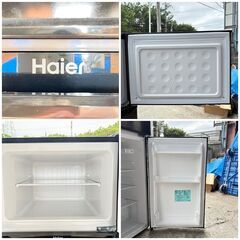 【‼️稼動品🌟】Haier（ハイアール）ノンフロン冷凍冷蔵庫 JR-N130A（2020年製）✨簡易清掃・動作確認済み❗️の画像