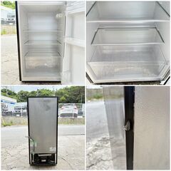 【‼️稼動品🌟】Haier（ハイアール）ノンフロン冷凍冷蔵庫 JR-N130A（2020年製）✨簡易清掃・動作確認済み❗️の画像