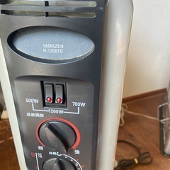 山善　オイルヒーターの画像