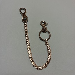 シルバー925 ウォレットチェーン　ショートの画像
