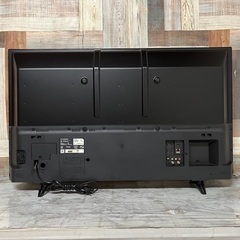 即日受渡❣️3年前購入フナイ43型4K液晶テレビWチューナー高画質高音質21500円の画像