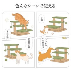 ペットステップ＋ほかほかマットのセットの画像