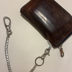 シルバー925 ウォレットチェーン　ショートの画像