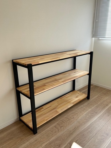 オープンラック　ウッドラック　オープンシェルフ　ウッドシェルフ　ハンドメイド