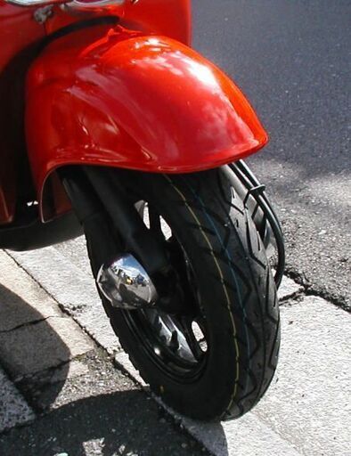 ホンダ ジョルカブ　AF53・４サイクル 　４速・１２ボルト・セル付・超美品 ・レッド、 中古、