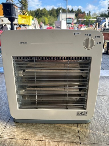 NTR710W電気ストーブ (愛) 金ケ崎の季節、空調家電《ストーブ》の中古