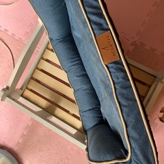 ニトリ猫ベッド（木製）の画像