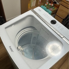 アクアAQW-VA8M全自動せんた洗濯機の画像