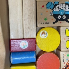 アンパンマンつみき積み木の画像