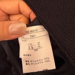 入園式ママワンピースの画像