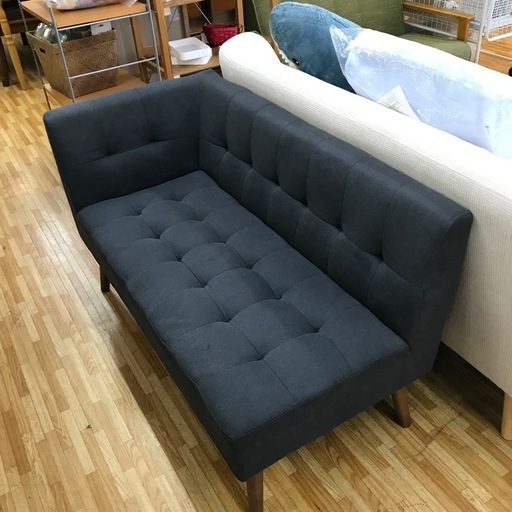ソファ 2人掛け 3人掛け ソファ ネイビー