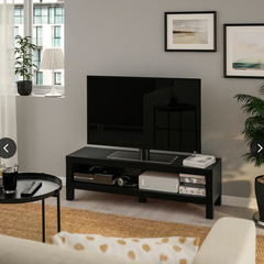 IKEA  LACK ラック テレビ台, ブラックブラウン, 120x35x36 cmの画像