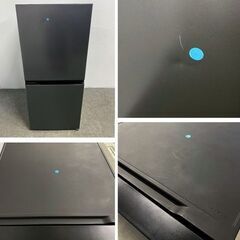 高年式 2024年製 AQUA/アクア 2ドア冷蔵冷凍庫 170L 右開き SIMPLE+ AQR-17R(DS) ダークシルバー 中古家電 店頭引取歓迎 uR10190の画像