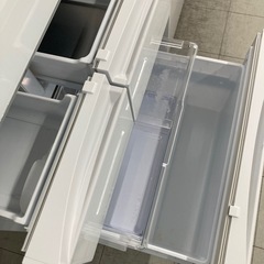 ⭐︎1年間保証⭐︎ 三菱　451L5ドア冷蔵庫　2022年製　MR-MB45H-W1の画像