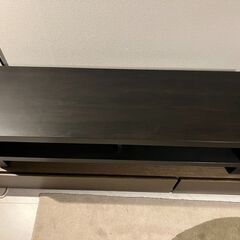 IKEA  LACK ラック テレビ台, ブラックブラウン, 120x35x36 cmの画像