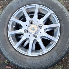 ノーマルタイヤ＋ホイール　145/80R 13　初代N-Box(JF1)で使用の画像