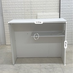 受付用カウンターデスクの画像