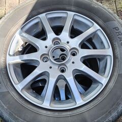 ノーマルタイヤ＋ホイール　145/80R 13　初代N-Box(JF1)で使用の画像