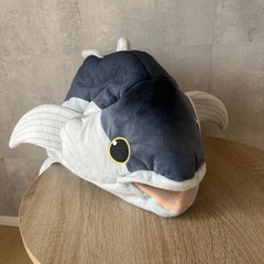仮装　パンダとまぐろ　ハロウィン　かぶりものの画像