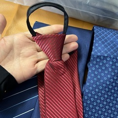 ワンタッチネクタイ 9本セット 10秒装着 無地 簡単 ネクタイ 礼服 卒業式 就活 紳士 人気 カジュアル 結ばないネクタイ ギフトの画像
