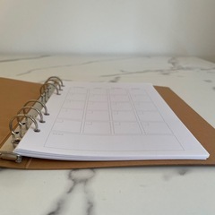 スケジュール帳の画像