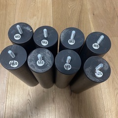 無印良品 木製脚 26cm ブラウン M8 4本組✖️2の画像
