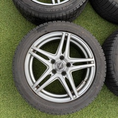 スタッドレスタイヤアルミセット　215/50R17 ダンロップ　2021年製造の画像