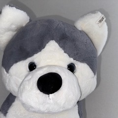 でっかい犬のぬいぐるみの画像