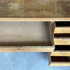 学習机 勉強机 作業台 デスク 木製の画像