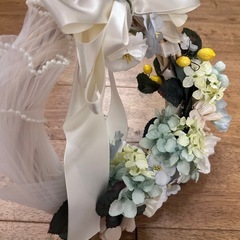 ハンドメイド・美品・ブーケブートニア・リングブーケの画像