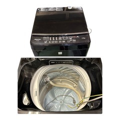ハイセンス　全自動電気洗濯機の画像