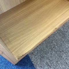 K2510-386 コーナン カラーボックス① 3段 ナチュラル キズ汚れ有りの画像