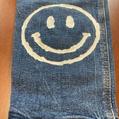 ★スマイル×ZARAデニム★オリジナルペイント★❷の画像