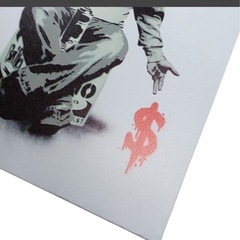 バンクシー ウォールアート キャンバス絵画 壁ポスター の画像